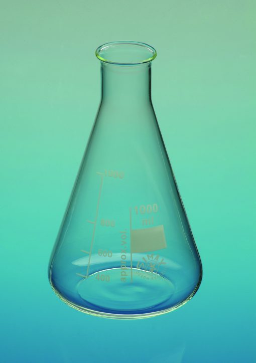 Simax Erlenmeyer Flask Narrow Neck 50ml Anderson Scientific 7409