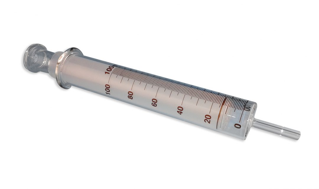 Gas Syringe 100ml x 1ml Anderson Scientific